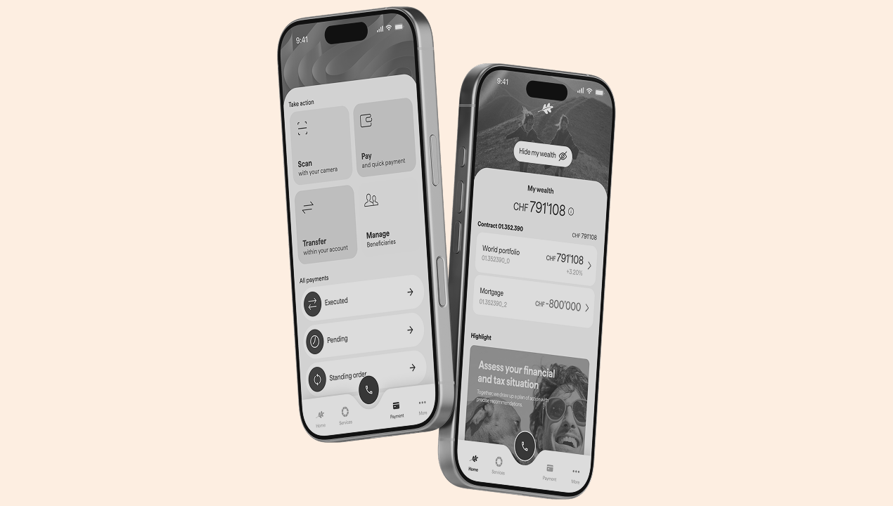 Our e-banking app nominated for the Best of Swiss Apps Awards 2025